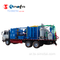 المبيعات الساخنة! API oifield flushing &amp; dewaxing truck